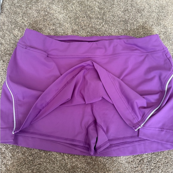 Champion purple with white trim Sports Skort size large. Like new! - Picture 4 of 4